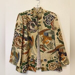 Shiga & Co. Vintage Printed Jacket Sz M